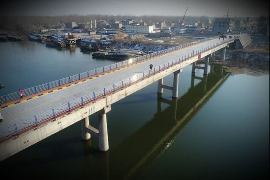 一橋飛架南北，舊貌換新顏–渦陽縣高爐大橋危橋改造紀(jì)實(shí)